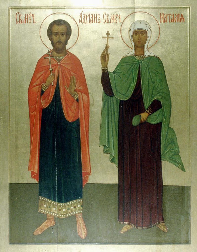 Santo & Santa Adrianus dan Natalia