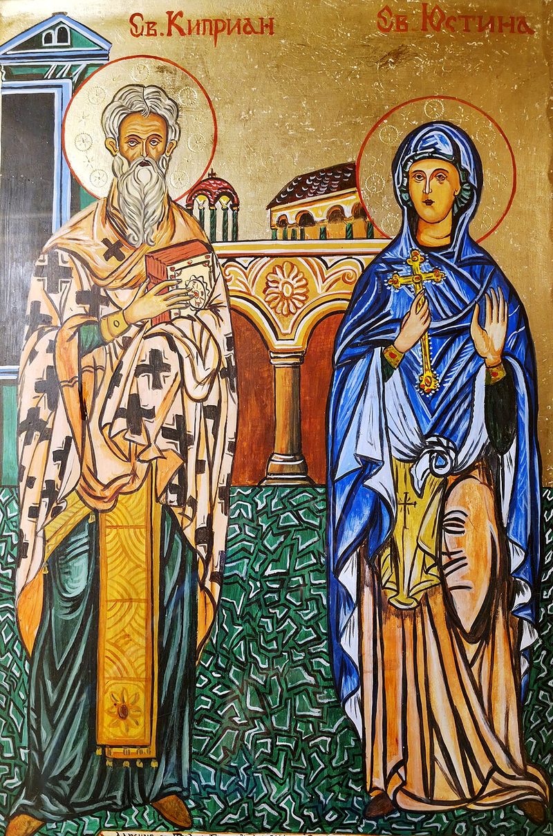 Santo Siprianus dan Yustina